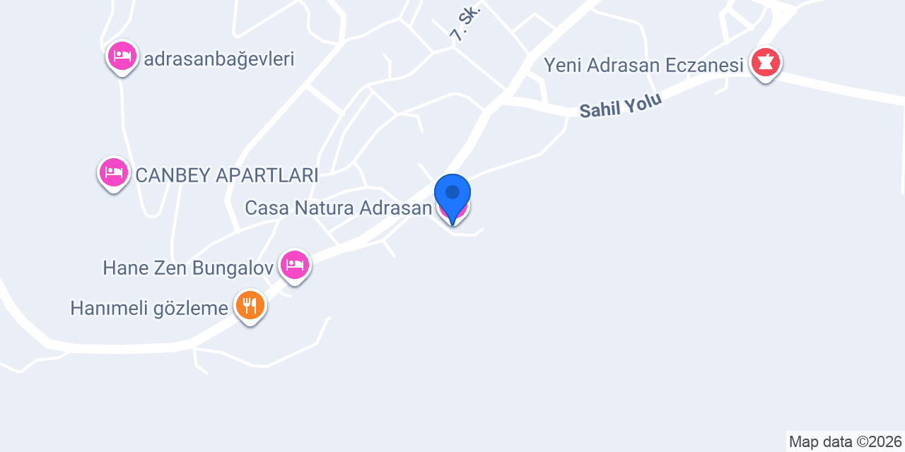 Casa Natura Adrasan konumu