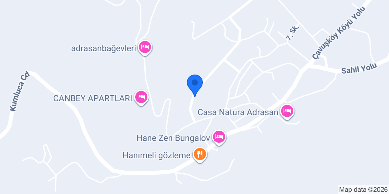 ADRASAN ViLLA PERA konumu