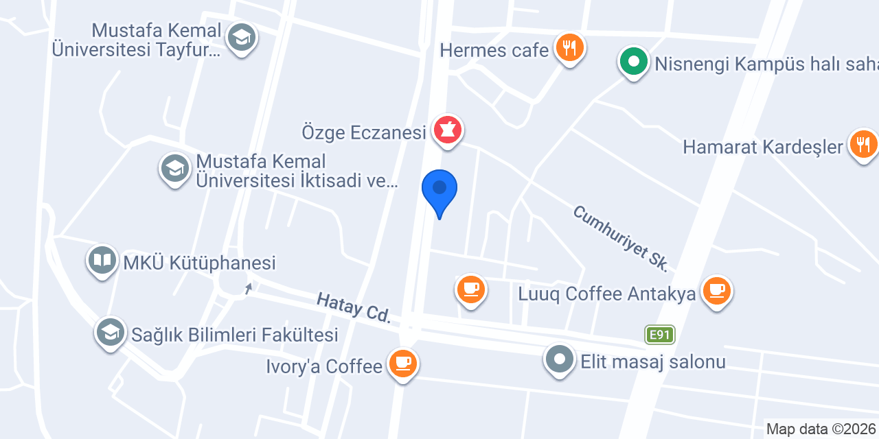 Mavi Cafe konumu