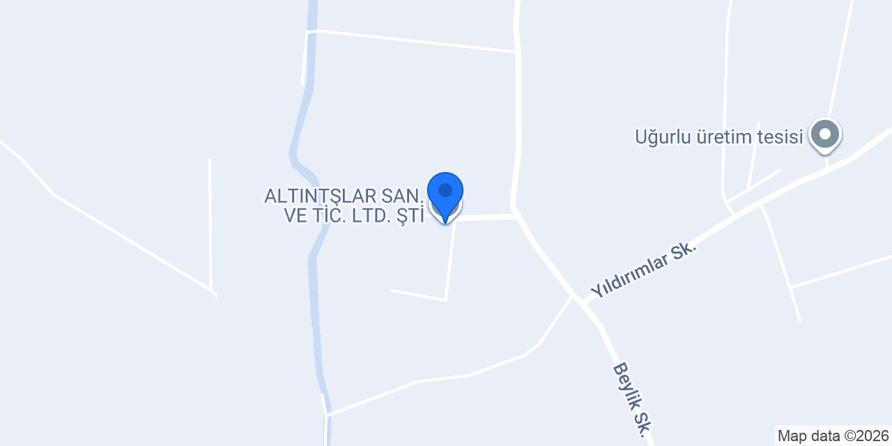 ALTINTŞLAR SAN. VE TİC. LTD. ŞTİ. konumu