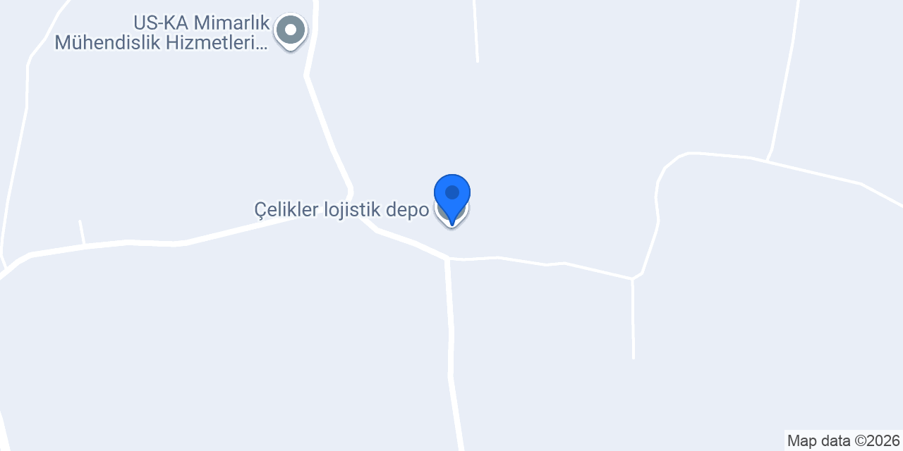 Çelikler lojistik depo konumu