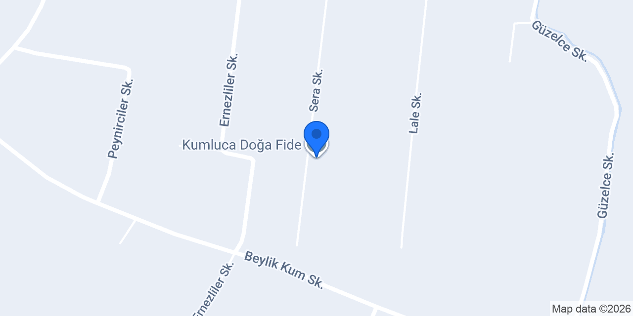 Kumluca Doğa Fide konumu
