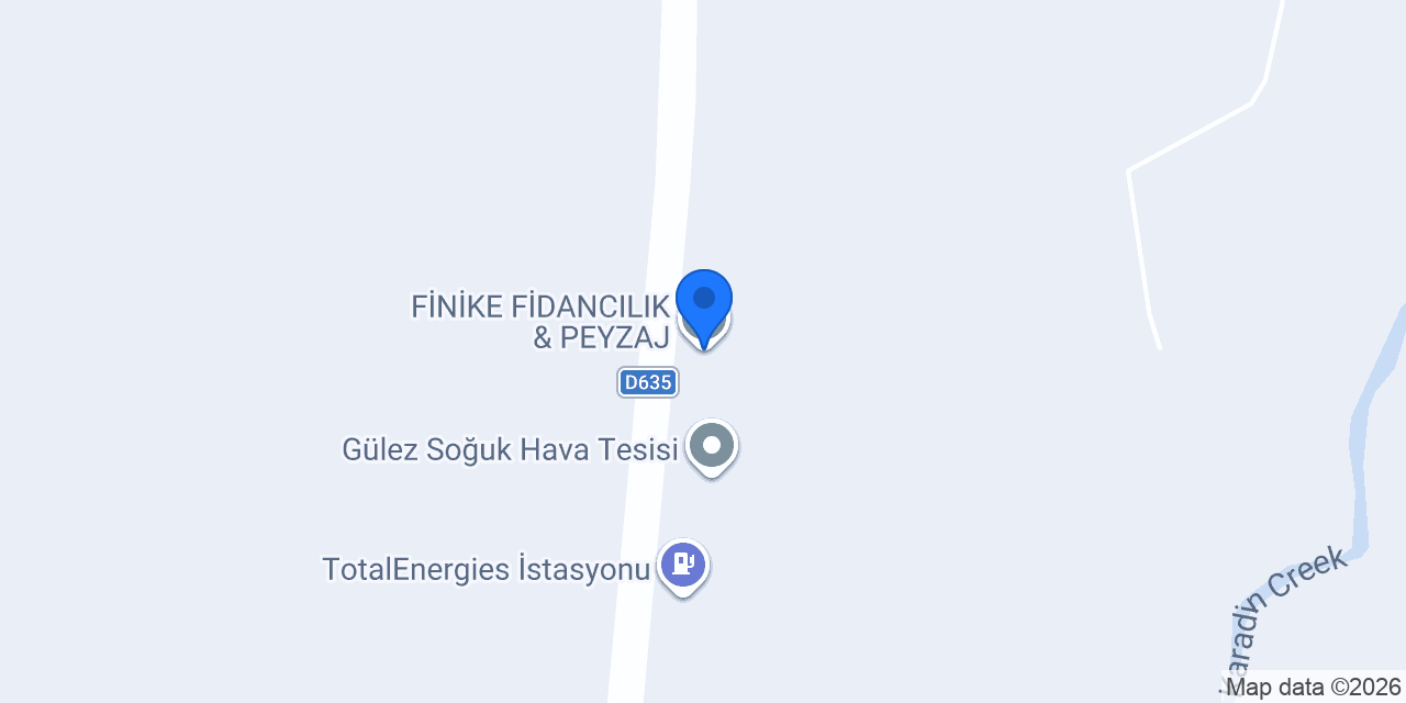 FİNİKE FİDANCILIK & PEYZAJ konumu