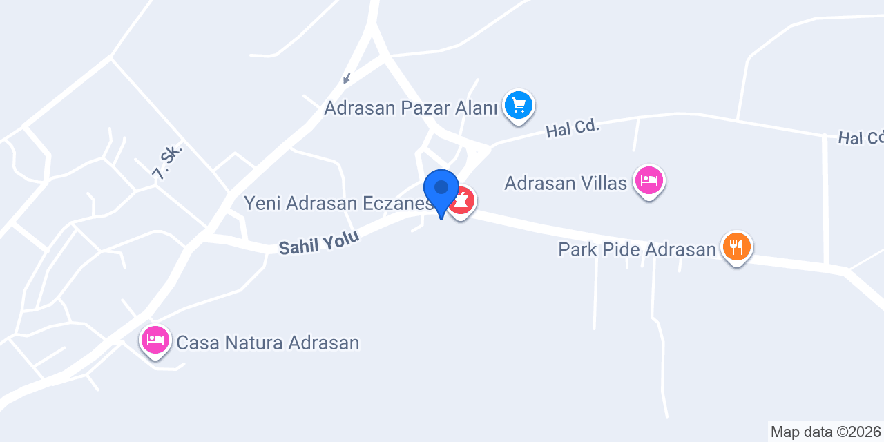 Adrasan kasap konumu