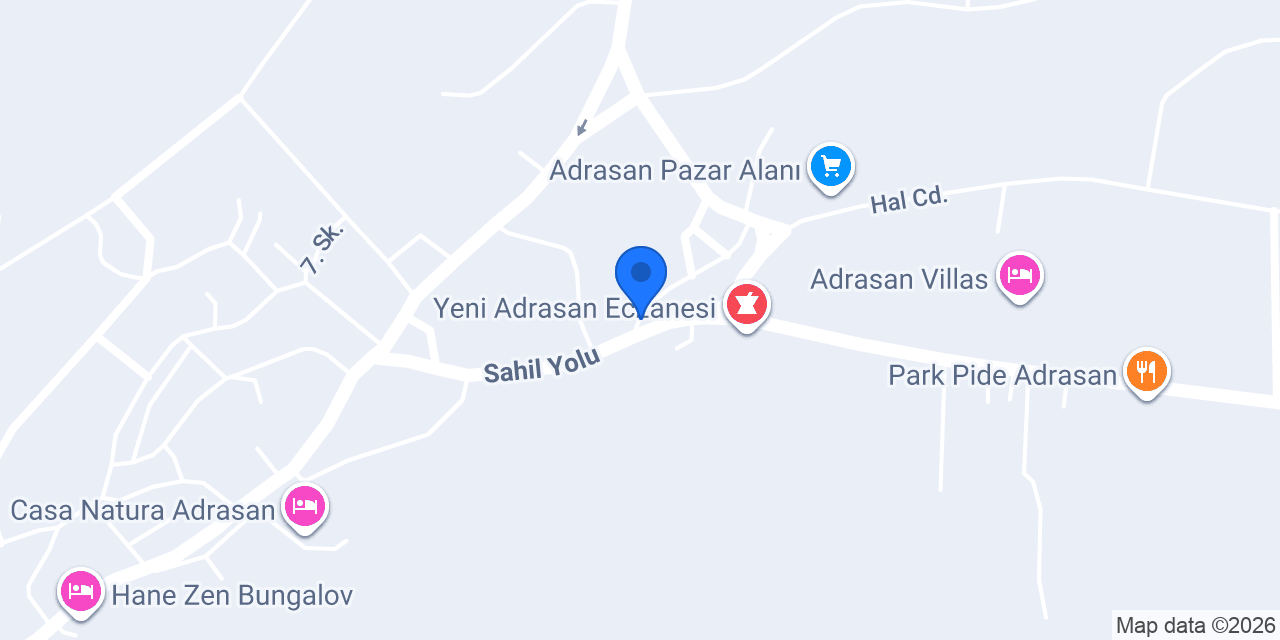Karabulut Motor Adrasan konumu