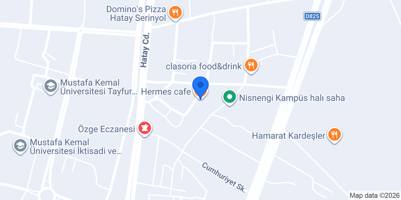 Hermes cafe konumu