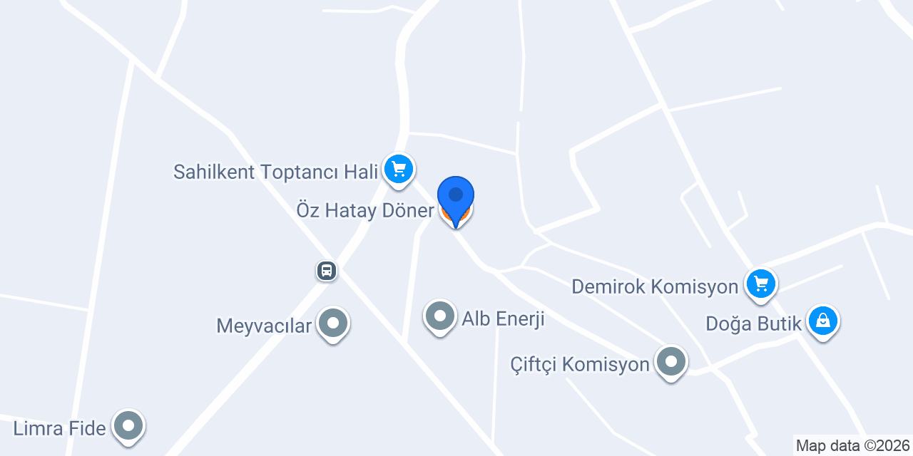 Öz Hatay Döner konumu