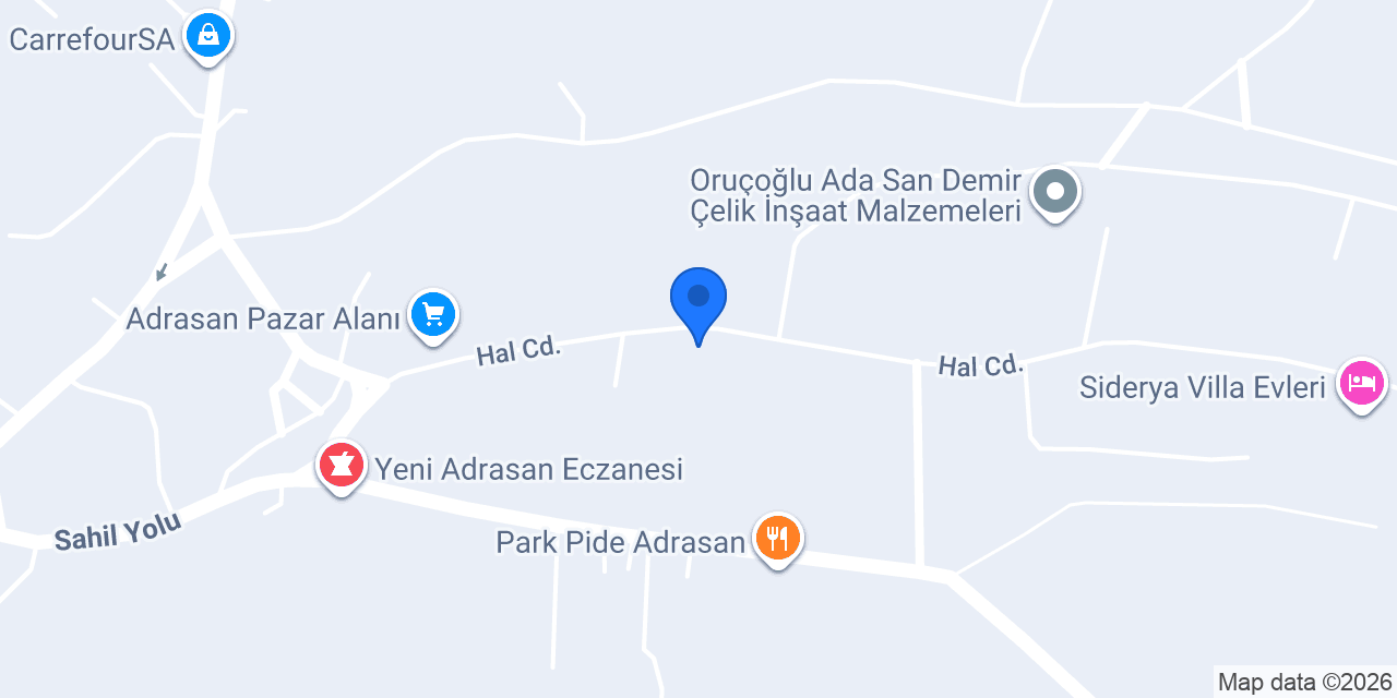 Villa Coco Adrasan konumu