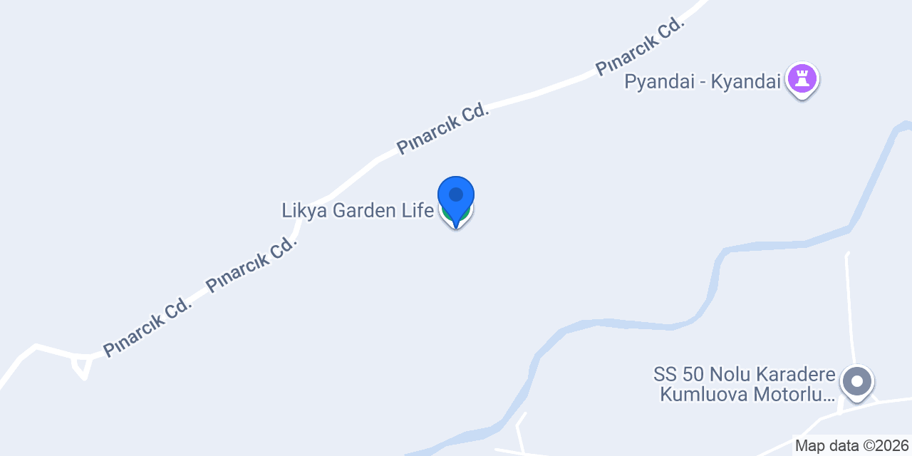 Likya Garden Life konumu