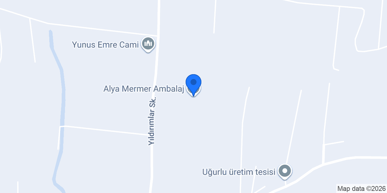 Alya Mermer Ambalaj konumu