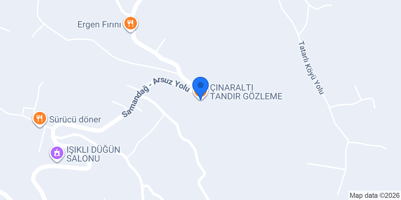 ÇINARALTI TANDIR GÖZLEME konumu