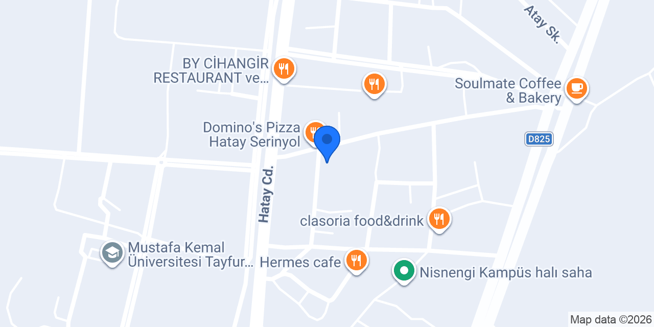 Bi' PİZZA konumu