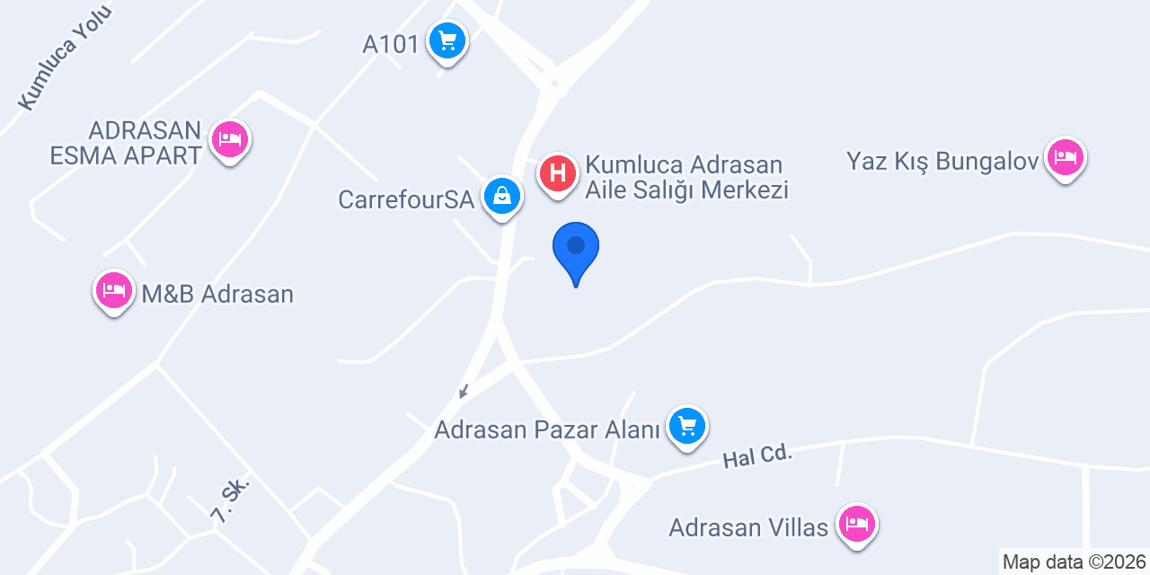Adrasan Keyfedeğer konumu