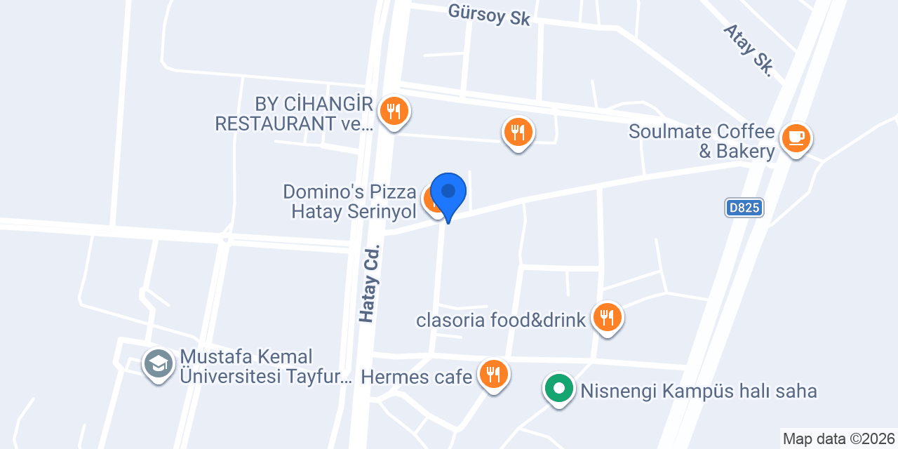 Çiğköfteci Rıdvan Usta (Serinyol) konumu