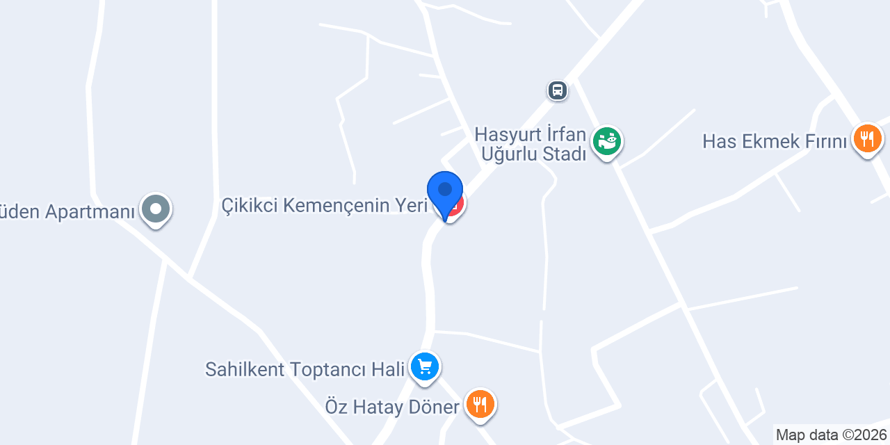 Çikikci Kemençenin Yeri konumu