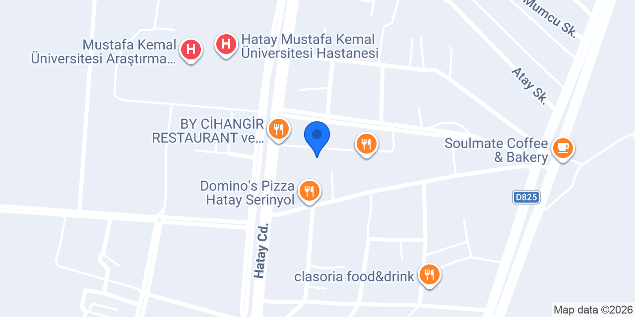 Serinyol mkü günlük kiralık ev konumu