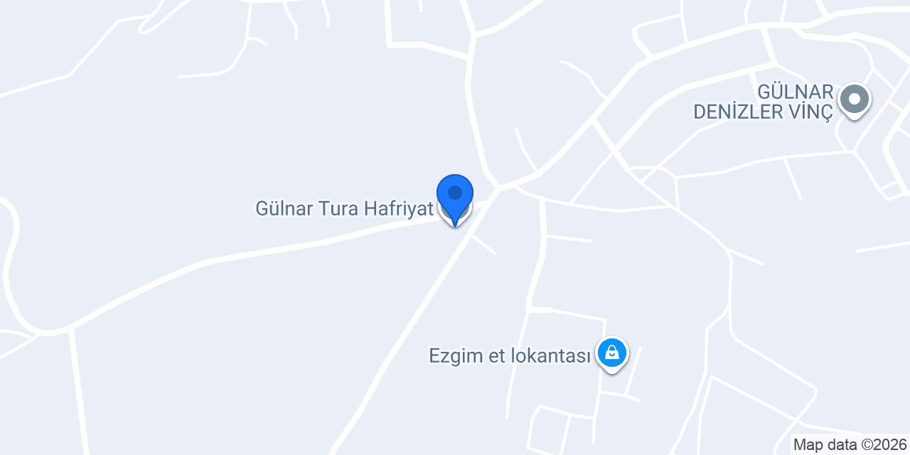Gülnar Tura Hafriyat konumu