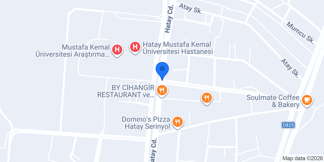 Serinyol İngilizce Özel Ders konumu