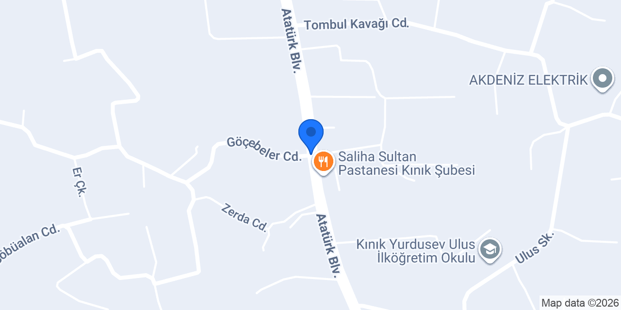 Cadde Erkek Kuaförü konumu