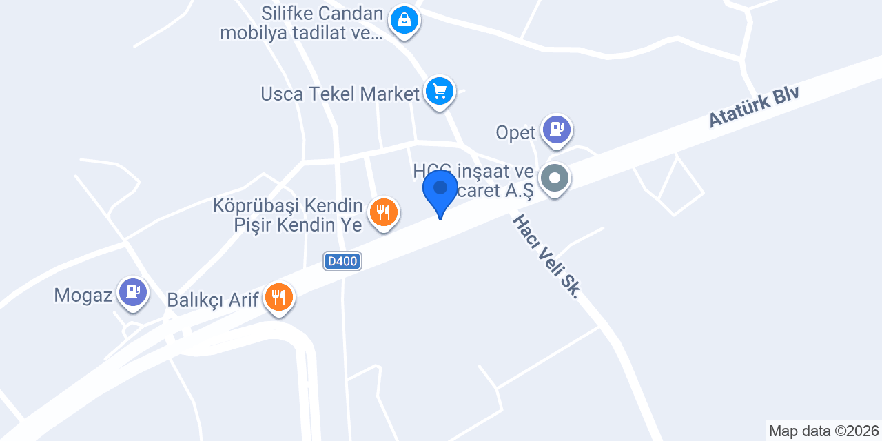 AK İLETİŞİM &RENTAKAR konumu