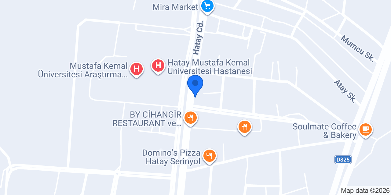 Bambo döner restaurant konumu