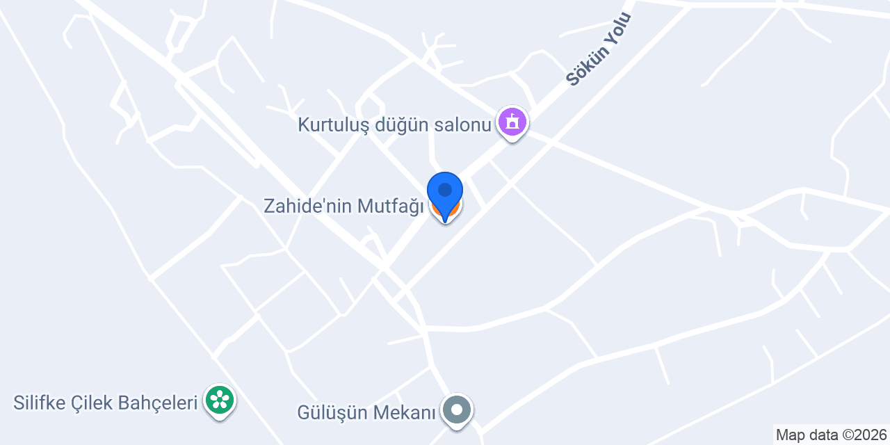 Zahide'nin Mutfağı konumu
