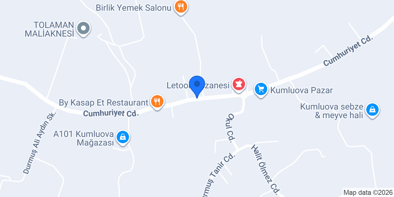 PATARA TEKNİK konumu
