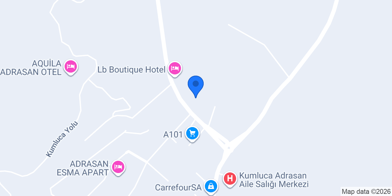 Adrasan elektrik konumu