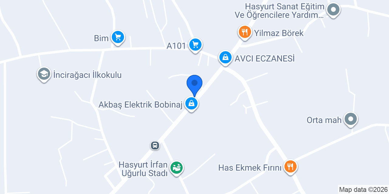 Yıldız Giyim Tuhafiye konumu