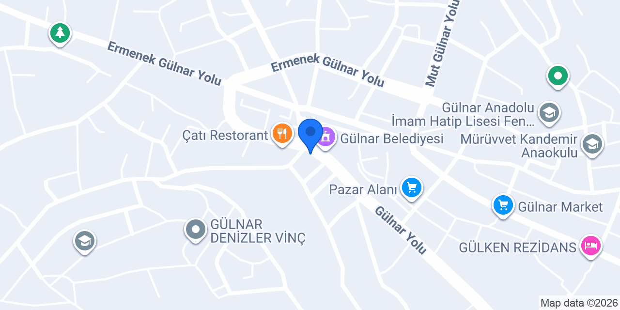 Turgut Tekel Büfesi konumu