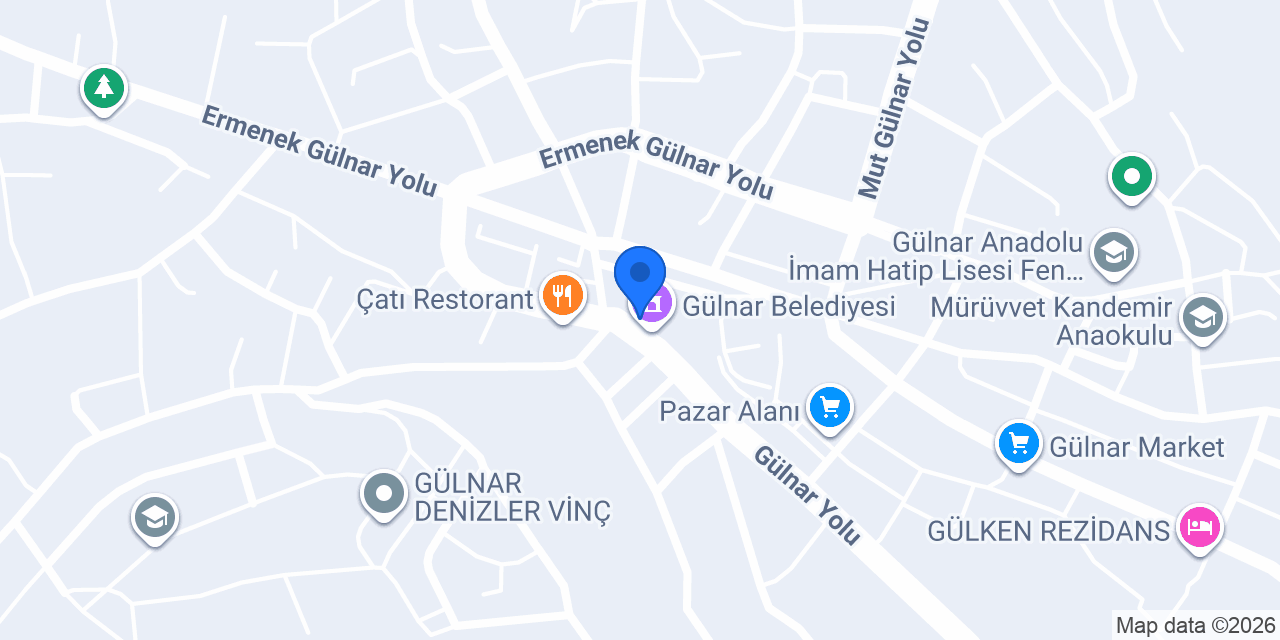 GÜLNAR CAM - ÇİLİNGİR konumu