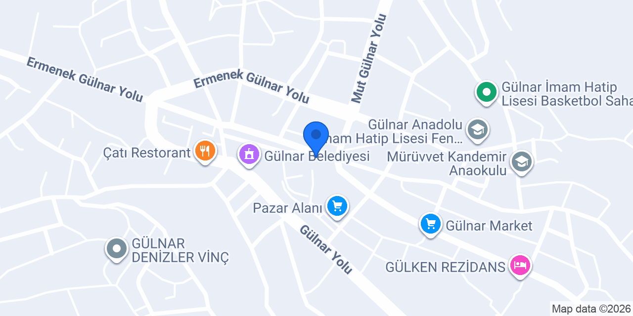 Öksüzoğlu Avukatlık Bürosu konumu