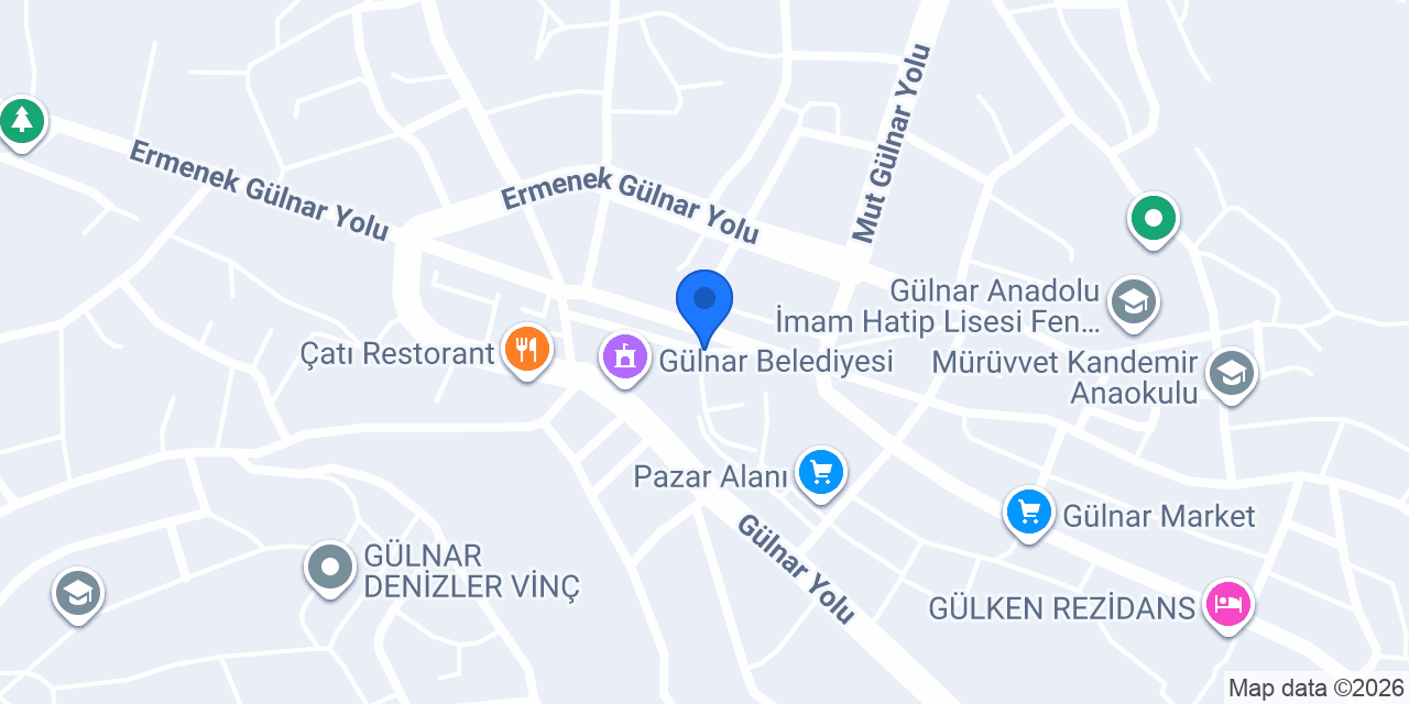 Gülnar İmza Döner konumu