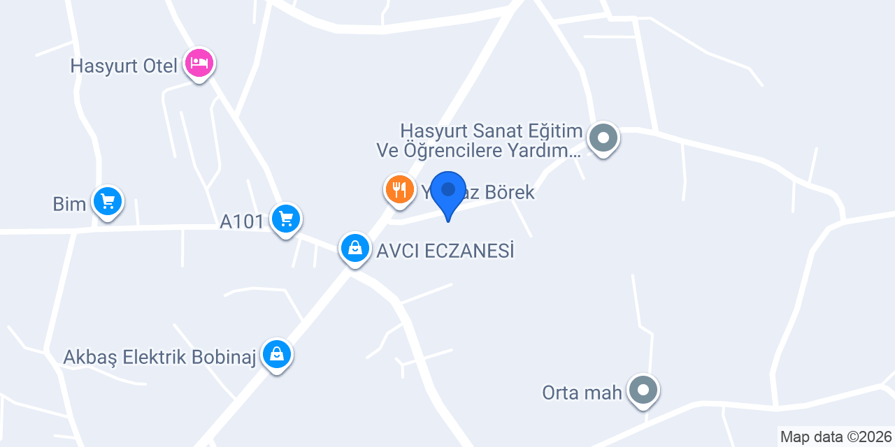 Hasyurt İlkokulu konumu