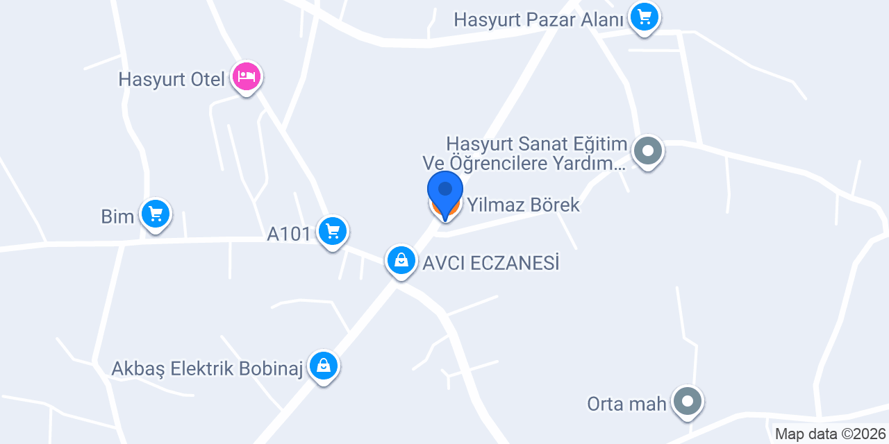 Yilmaz Börek konumu