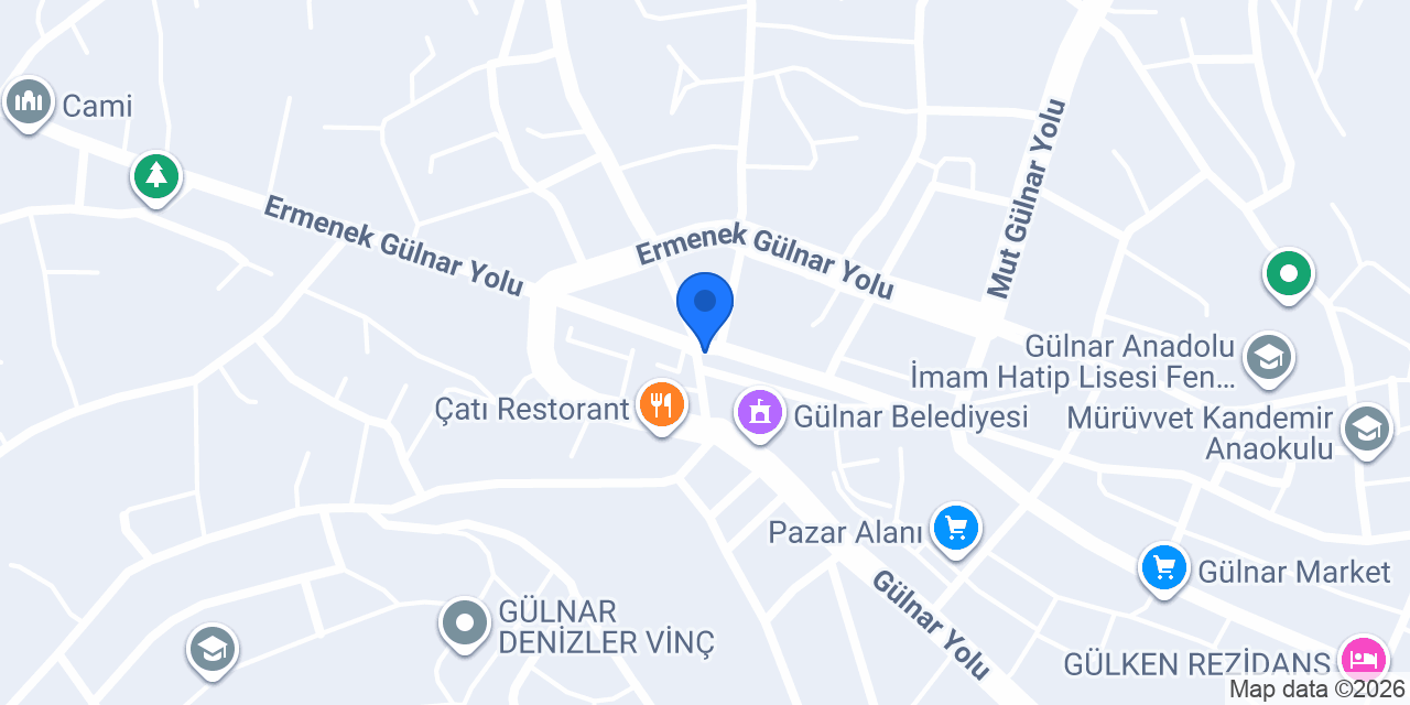 Gülnar Eczanesi konumu