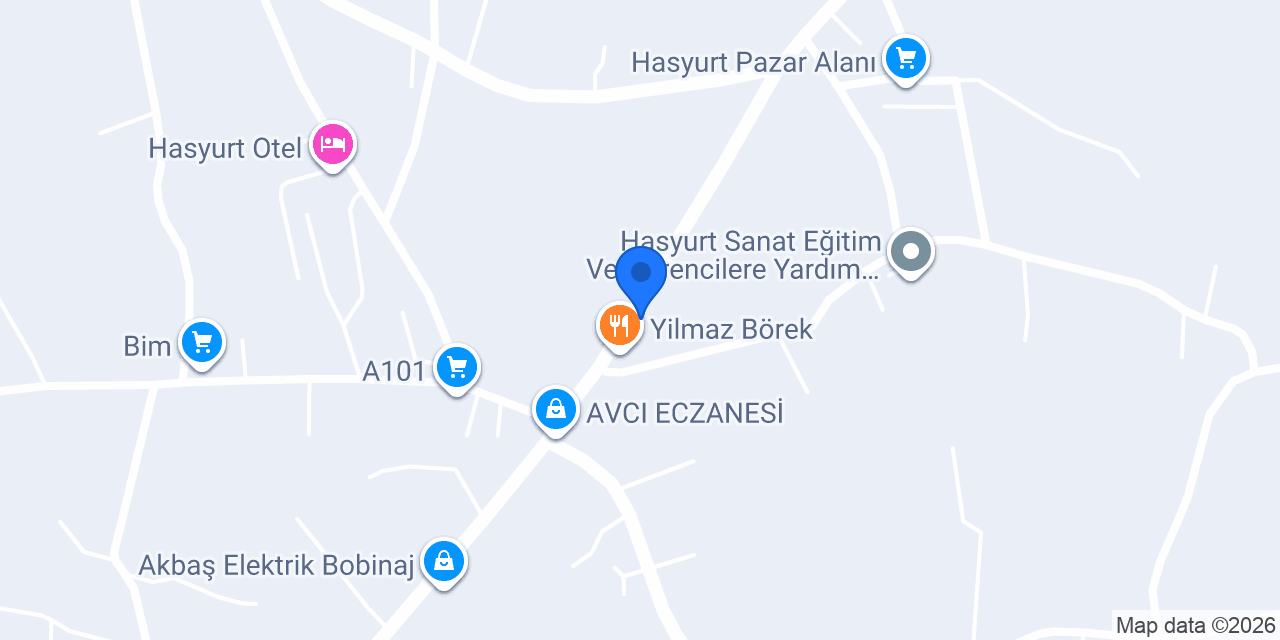 Hasyurt Tatlı Durağı konumu