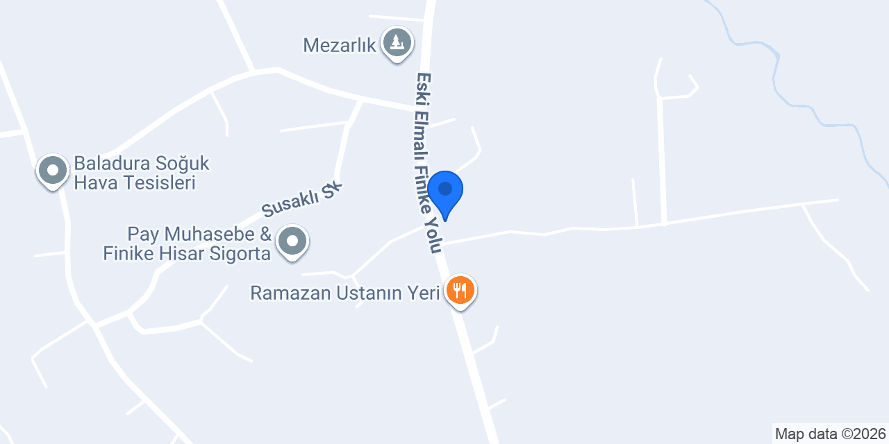 Metin Orman Ürünleri konumu