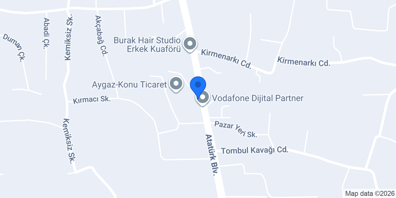 Cep telefonu teknik servis konumu