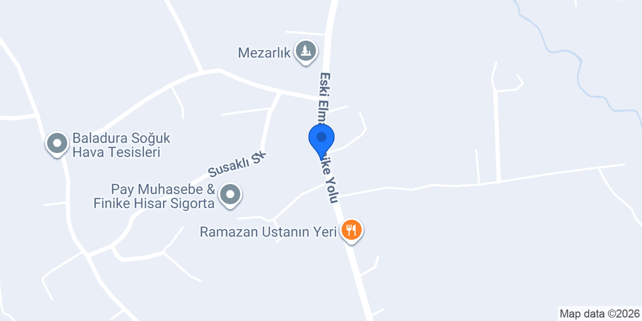 Finike Mobilya konumu