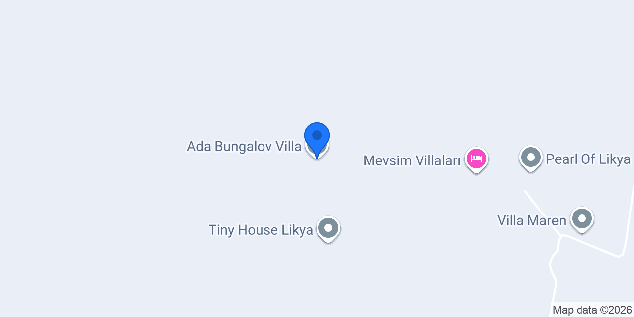 Ada Bungalov Villa konumu