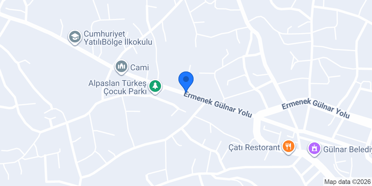 AK MOBİLYA konumu