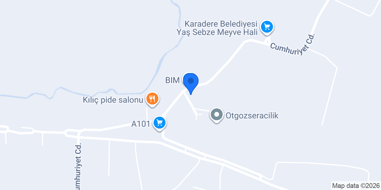 Otgöz Tarım konumu