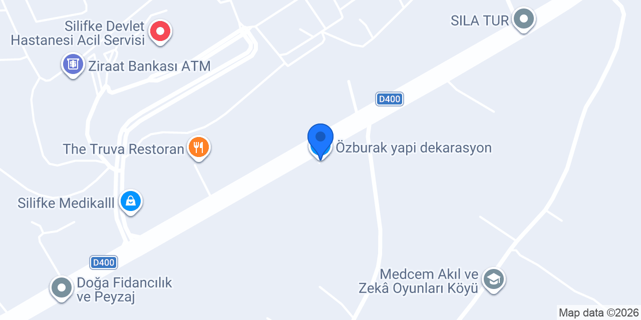 Özburak yapi dekarasyon konumu