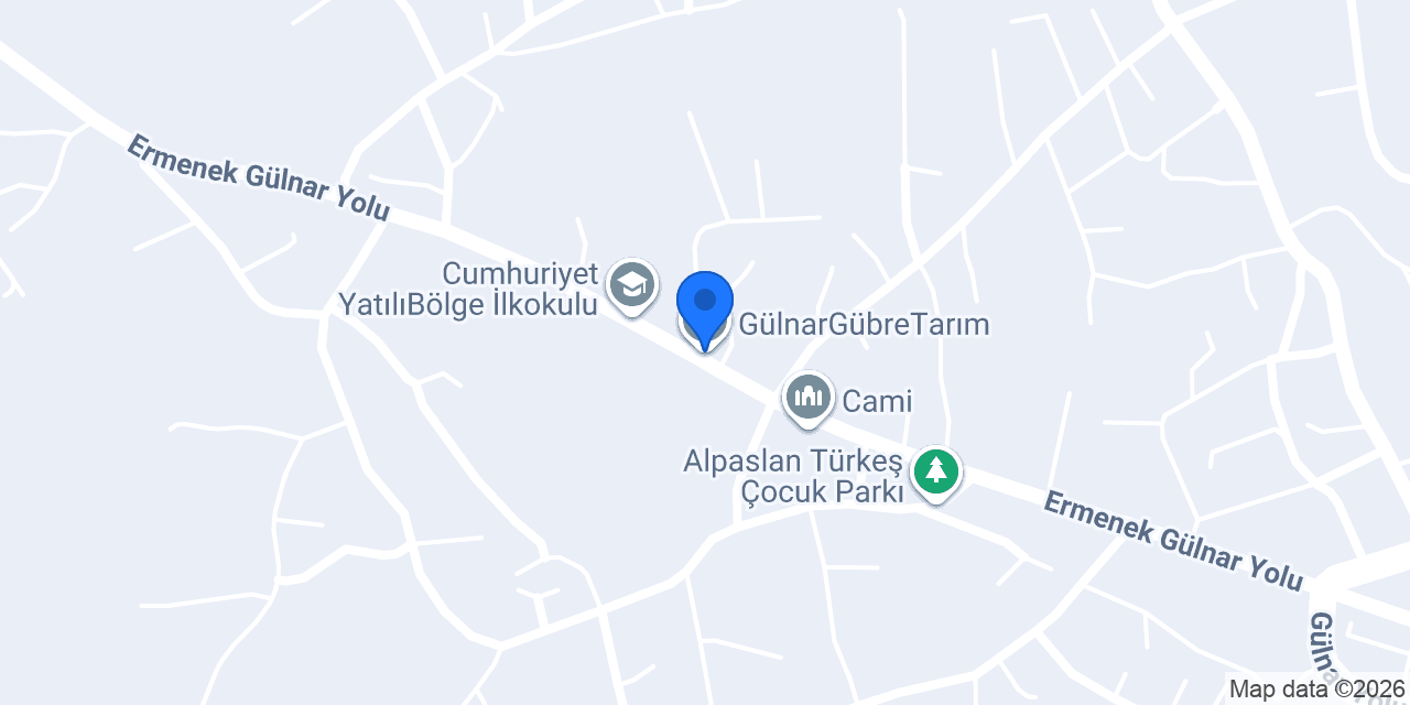 GülnarGübreTarım konumu