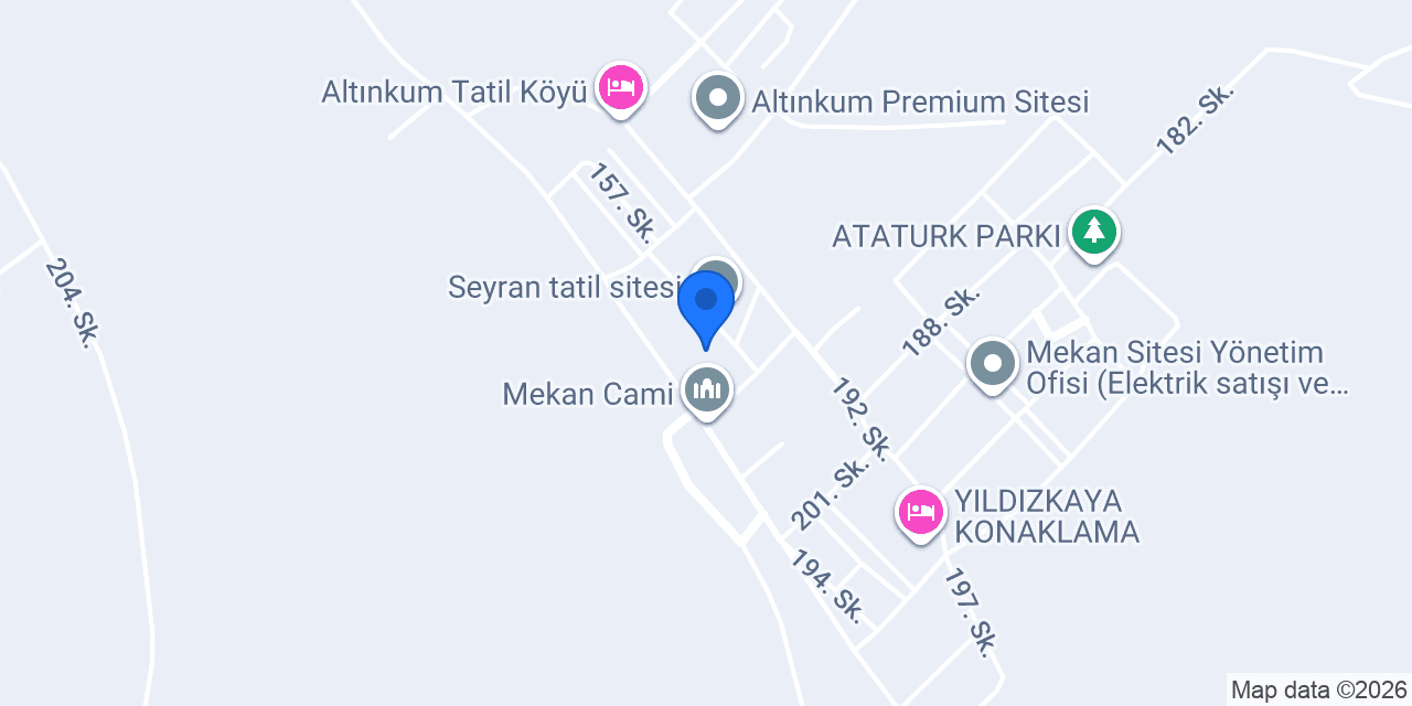 Mekan Sitesi konumu