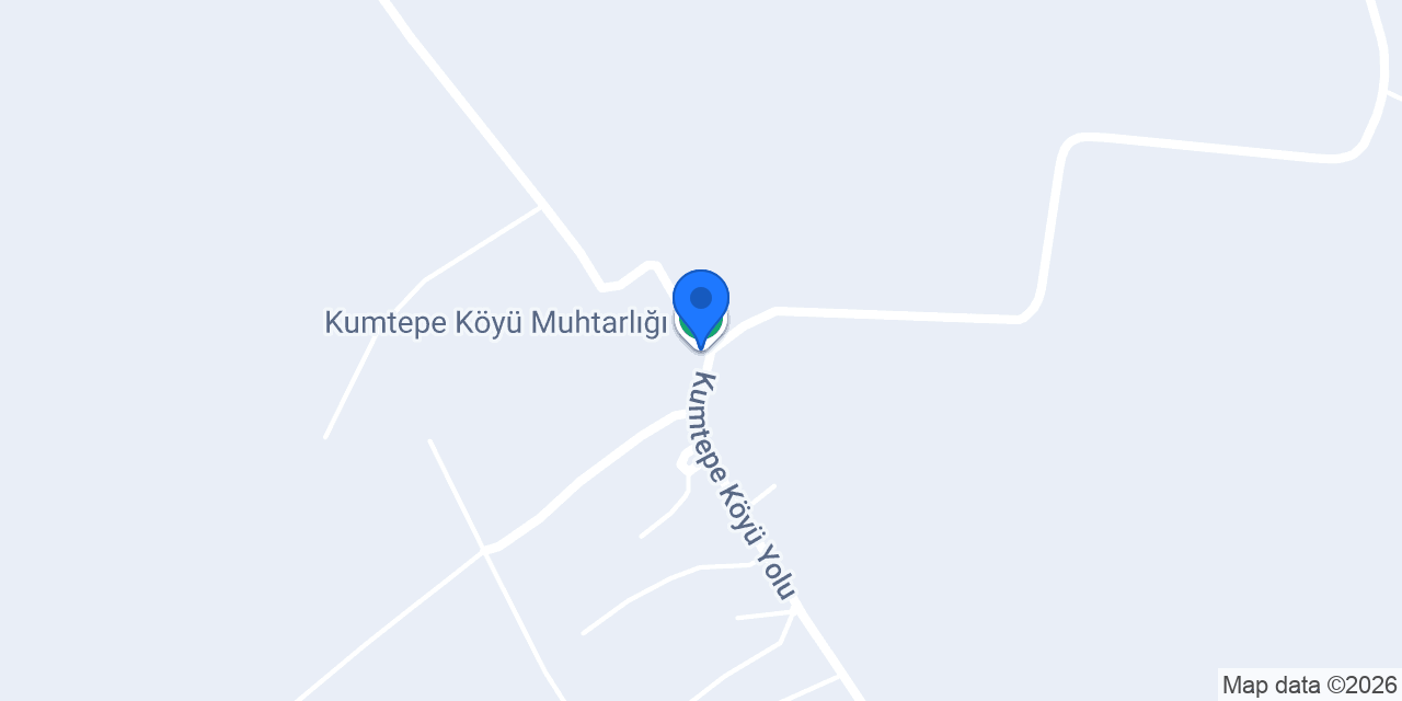 Kumtepe Köyü Muhtarlığı konumu