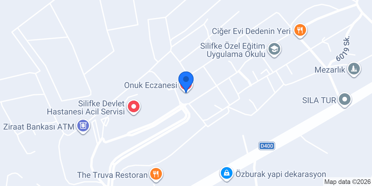 Onuk Eczanesi konumu