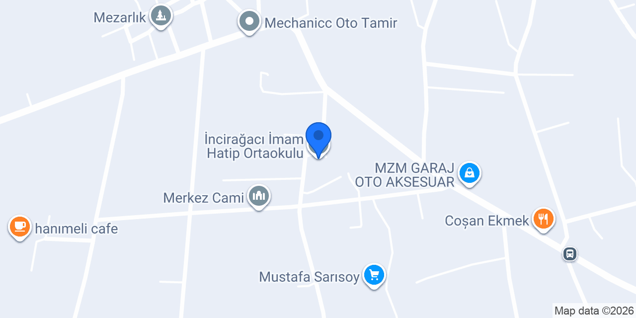 İncirağacı İmam Hatip Ortaokulu konumu