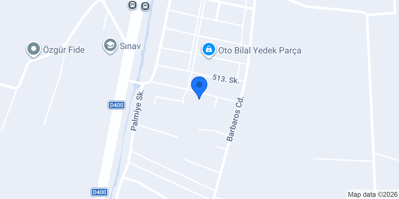 Akdeniz Mobilya Kumluca konumu